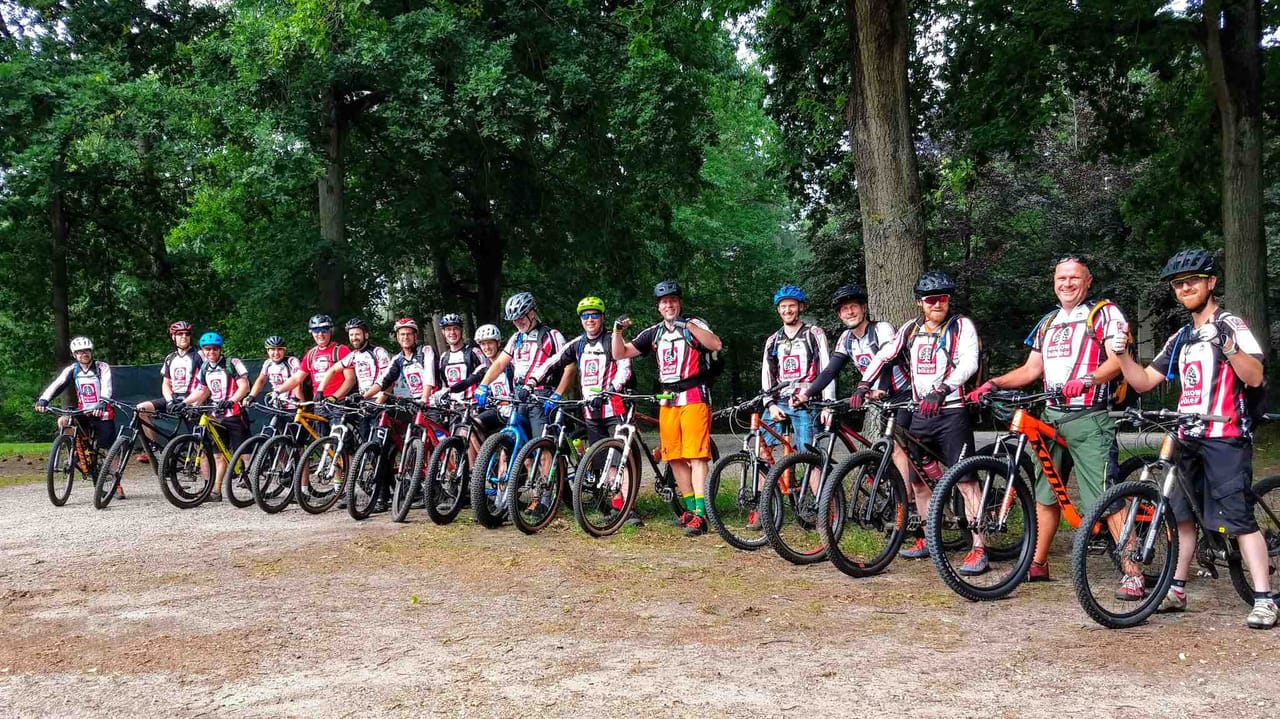 Mellowbikers op de Brabantse Wal