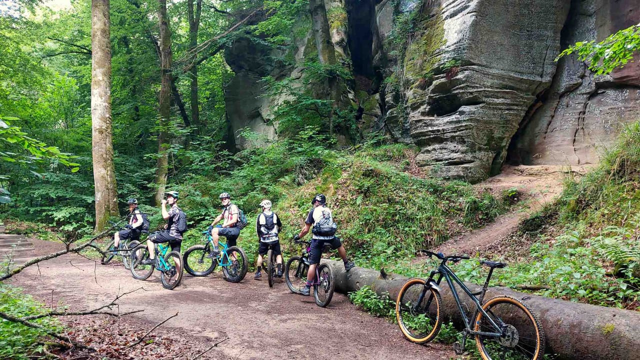 Mellowbikers groepsfoto